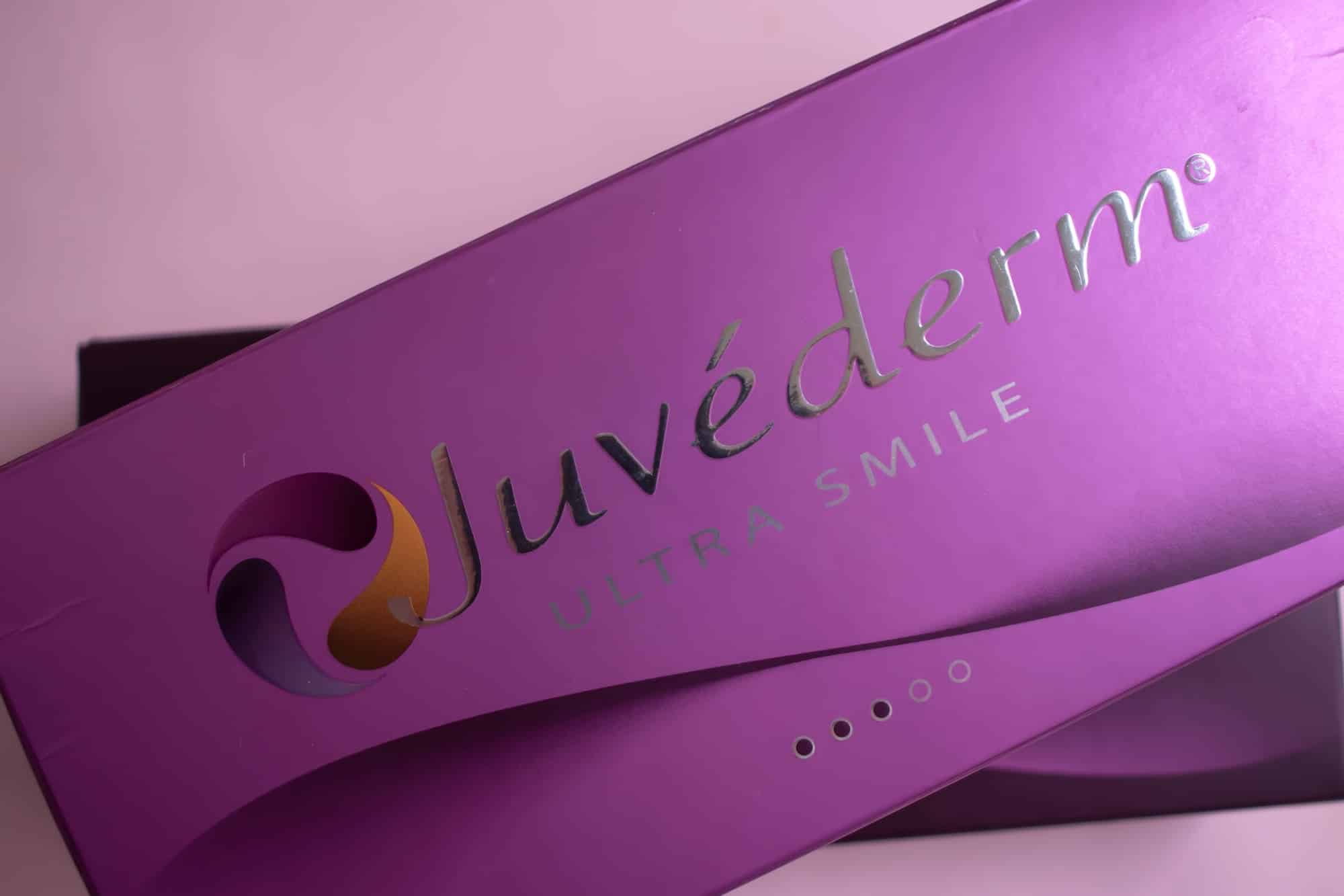 box of juvederm ultra smile