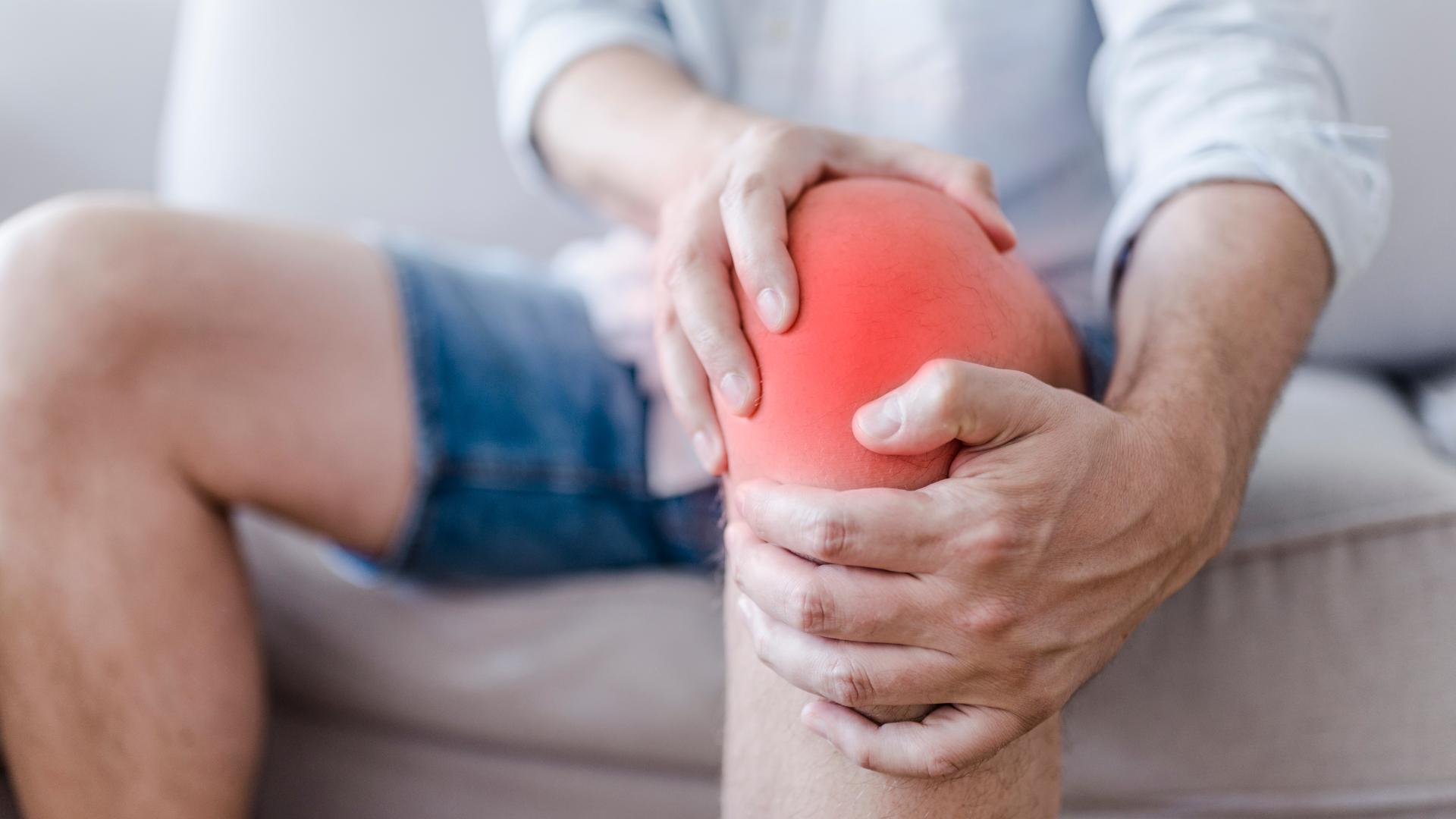 An individual suffering from knee osteoarthritis.