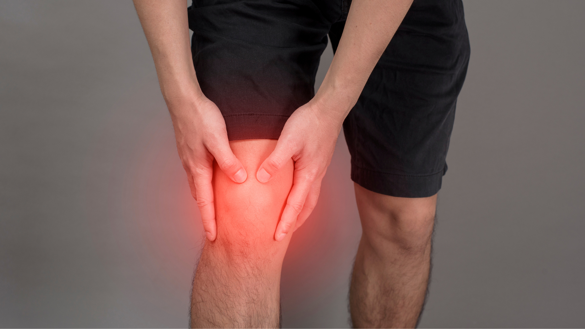 An individual suffering from knee pain.